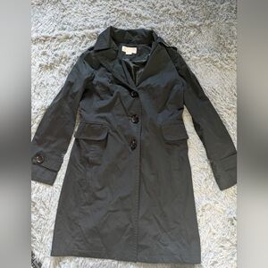 Michael Kors Charcoal Trench Coat